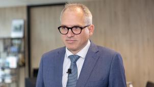 <p>Matthias Diependaele (N-VA) gibt eine Pressekonferenz zu den Fortschritten des Koalitionsvertrag.</p>
