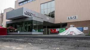 <p>Die Zukunft des Audi-Werks in Brüssel bleibt ungewiss.</p>