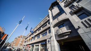 <p>Das Rathaus in Namur: Hier wird Ecolo in Zukunft nicht mehr mitregieren.</p>
