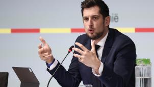 <p>Ministerpräsident Adrien Dolimont</p>