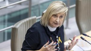 <p>Die flämische Innenministerin Hilde Crevits</p>