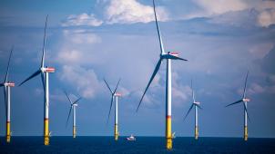 <p>Positiv: der Ausbau der Windenergie</p>