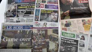 <p>Jeder zweite Belgier liest täglich eine Zeitung.</p>