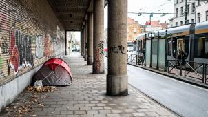 <p>Jeden Monat schlafen in Brüssel rund 40 Familien mit Kindern auf der Straße.</p>