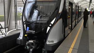 <p>Die Brüsseler Metro - hier eine Bahn vom Typ M7 - sorgte in der Hauptstadtfür Lärmbelästigung.</p>