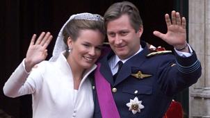 <p>Philippe und Mathilde heirateten am 4. Dezemer 1999.</p>