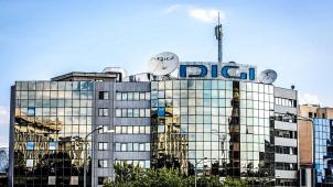 <p>Ein Blick auf den Hauptsitz von Digi Communications in Rumänien</p>