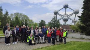 <p>Reisen und Tagesausflüge sind ein fester Bestandteil des Programms von Alteo, wie hier in der Hauptstadt Brüssel zu sehen, mit dem Atomium im Hintergrund.</p>