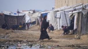 <p>Viele Menschen fliehen vor der verheerenden Situation im Gazastreifen.</p>
