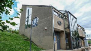 <p>Ein Blick auf den Eupener Bahnhof</p>