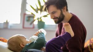 <p>Vor allem Männer scheinen mehr Elternzeit zu nehmen.</p>