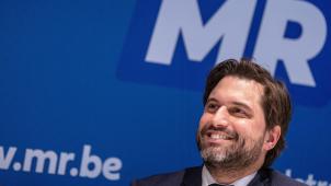 <p>Georges-Louis Bouchez: „Die Stabilität der MR hat für mich Vorrang.“</p>