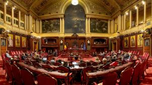 <p>Ineffizient und kostspielig: Der Senat soll bis zu den Wahlen 2029 abgeschafft werden.</p>