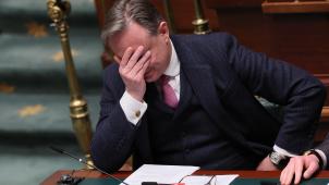 <p>Premier De Wever am Donnerstag im Kammerplenum</p>