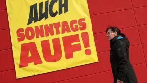 <p>Die neue Regierung will die Sonntagsöffnung von Geschäften erleichtern.</p>
