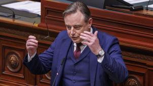 <p>Premier De Wever telefoniert heute mit dem ukrainischen Präsidenten Wolodymyr Selenskyj</p>