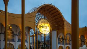 <p>Der Eingang des Parks Pairi Daiza</p>