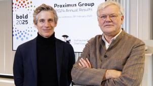 <p>CEO Guillaume Boutin und Vorstandsvorsitzender Stefaan De Clerck</p>