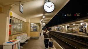 <p>Der Eisenbahnstreik legte Belgien lahm.</p>