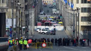<p>Am Morgen des 22. März 2016 sprengte sich ein Terrorist in der BrüsselerMetrostation Maelbeek in die Luft.</p>