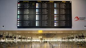 <p>Brussels Airport sagt alle Abflüge am Streiktag ab.</p>