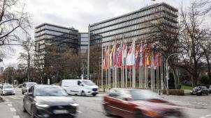 <p>Das europäische Patentamt in München</p>