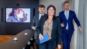 <p>Die wallonische Ministerin für Sportinfrastrukturen, Jacqueline Galant.</p>