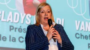 <p>Ministerin für Digitales, Vanessa Matz (Les Engagés)</p>