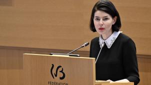 <p>Valérie Glatigny, Bildungsministerin der Französischen Gemeinschaft</p>