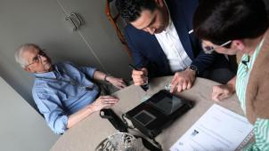 <p>Barrierefrei zum Ausweis: Gent führt mobiles Bürgerbüro ein.</p>
