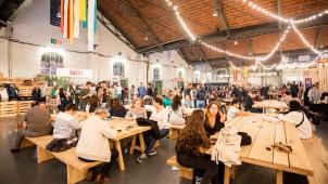 <p>Erfolgsrezept: Zum vierten Mal findet das Streat Fest in einer Halle von Tour &amp; Taxis statt.</p>