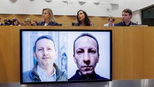 <p>Vida Mehrannia, Ehefrau des zum Tode verurteilten VUB-Gastprofessors Ahmadreza Djalali, spricht vor der Kommission für auswärtige Angelegenheiten des föderalen Parlaments.</p>