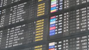 <p>Am Landesflughafen in Zaventem sind für diesen Dienstag alle Abflüge abgesagt.</p>