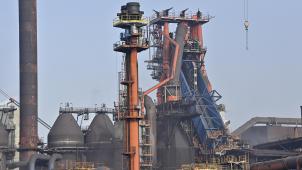 <p>Stahlwerk von Arcelor Mittal in Gent</p>