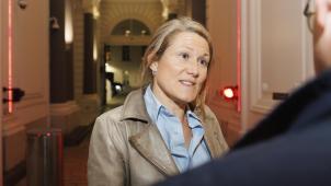 <p>Föderalministerin Anneleen Van Bossuyt</p>