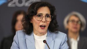 <p>EU-Kommissarin Hadja Lahbib</p>