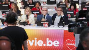 <p>Die Abschlussveranstaltung in Lüttich bildete den Rahmen für einen neuen Spendenrekord der Télévie-Kampagne.</p>