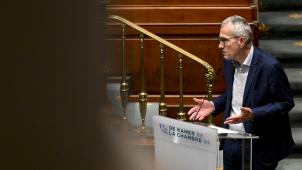 <p>Vizepremier Frank Vandenbroucke (Vooruit) äußert scharfe Kritik am Protest der Justiz.</p>