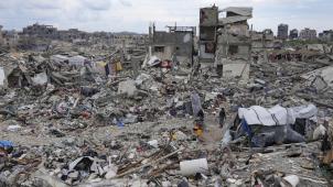 <p>Nach zähem Ringen hat sich die Regierung auf eine gemeinsame Position zur Situation in Gaza geeinigt.</p>