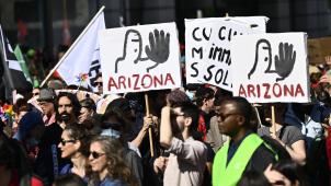 <p>Die Proteste gegen die Arizona-Regierung gehen in eine neue Runde.</p>