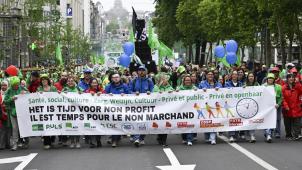 <p>Der Non-Profit-Sektor ging in der Hauptstadt auf die Straße.</p>