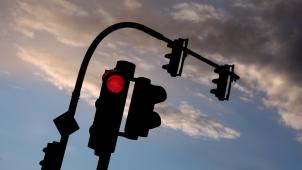<p>Rot heißt Stopp – doch viele fahren weiter.</p>