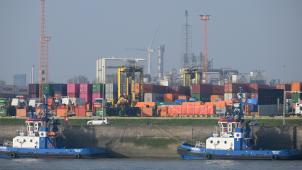 <p>Im Hafen von Antwerpen wartet eine umstrittene Lieferung.</p>