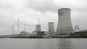 <p>Ein Blick auf das AKW in Tihange</p>