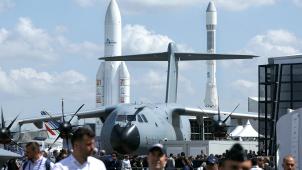 <p>Der Salon International de l'Aéronautique et de l'Espace in Le Bourget ist Europas größte Luftfahrtmesse.</p>