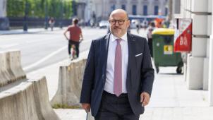 <p>Innenminister Bernard Quintin</p>
