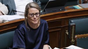 <p>Föderalministerin Anneleen Van Bossuyt</p>