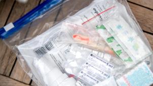 <p>Retter in der Not: gut ausgestattete Reise-Apotheke</p>