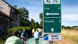 <p>Nach Jahrzehnten der Planung ist das neue RAVeL-Teilstück offiziell eröffnet.</p>