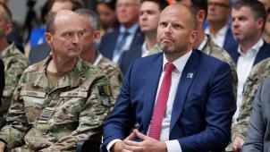 <p>Verteidigungsminister Theo Francken</p>